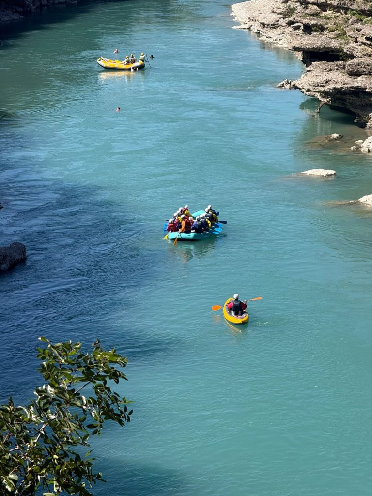 Wild Vjosa rafting photo