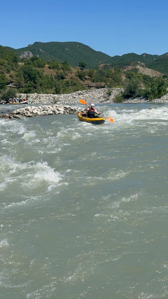 Wild Vjosa rafting photo