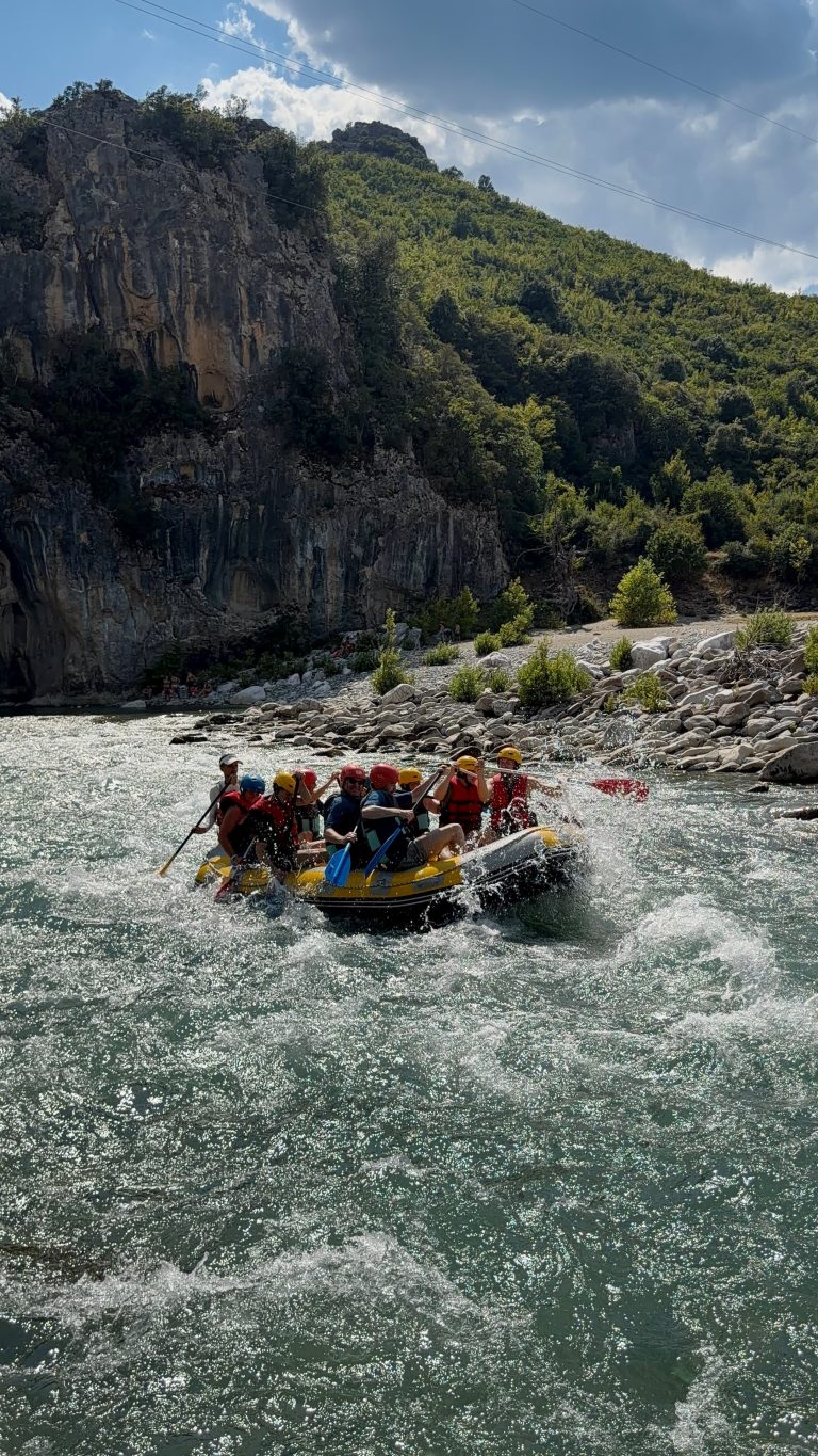 Wild Vjosa rafting photo