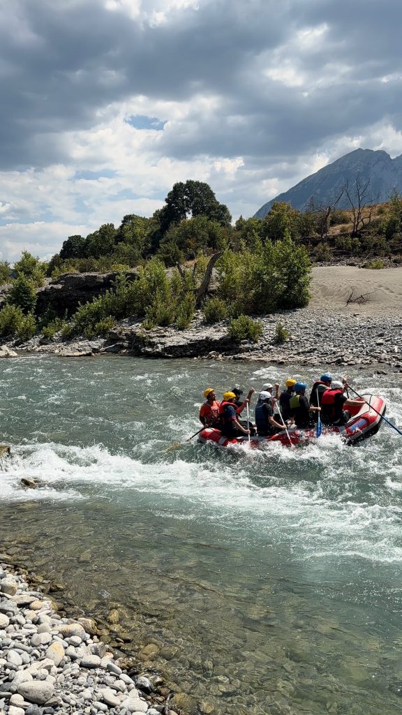 Wild Vjosa rafting photo