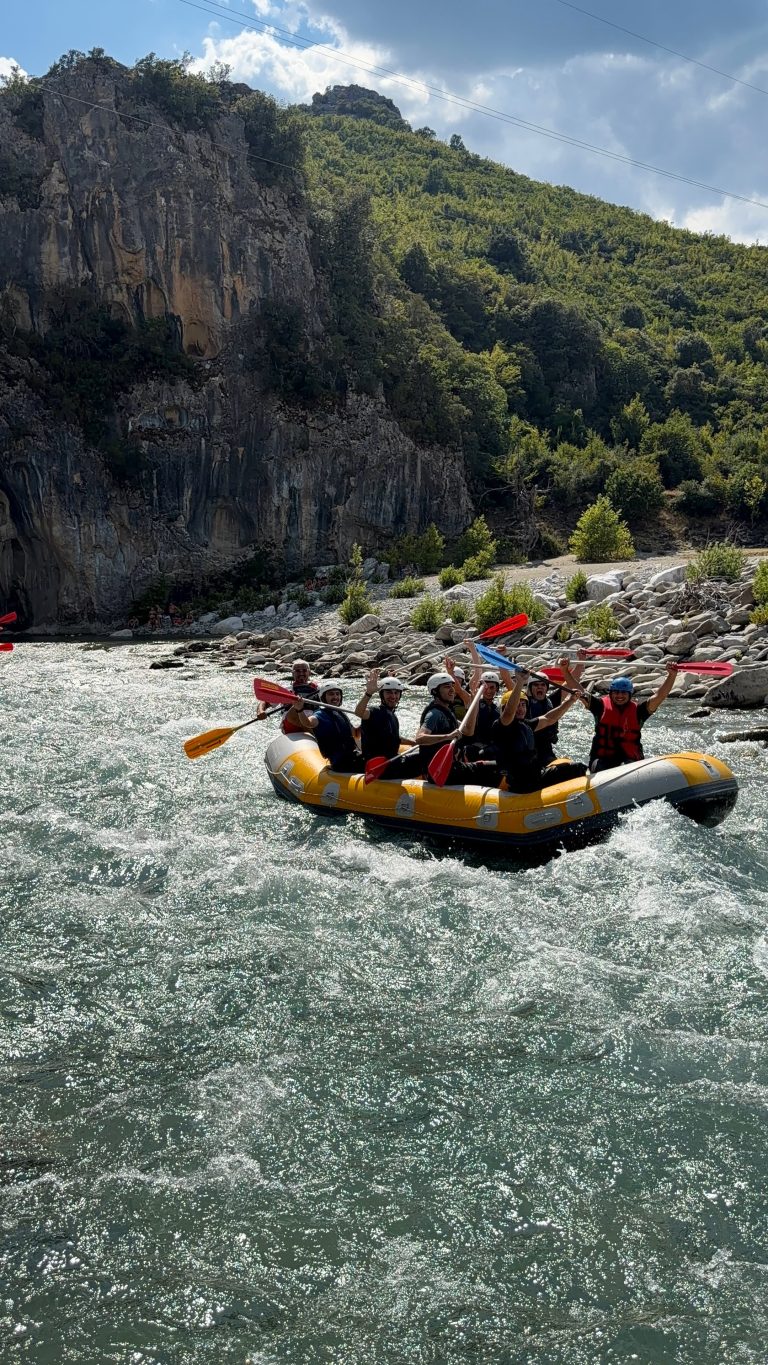 Wild Vjosa rafting photo