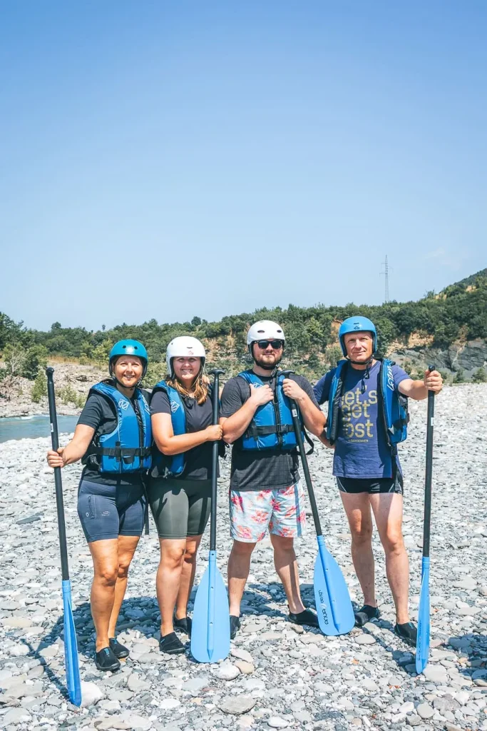 Wild Vjosa rafting photo