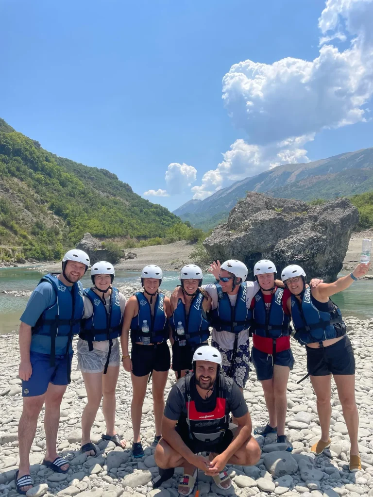 Wild Vjosa rafting photo