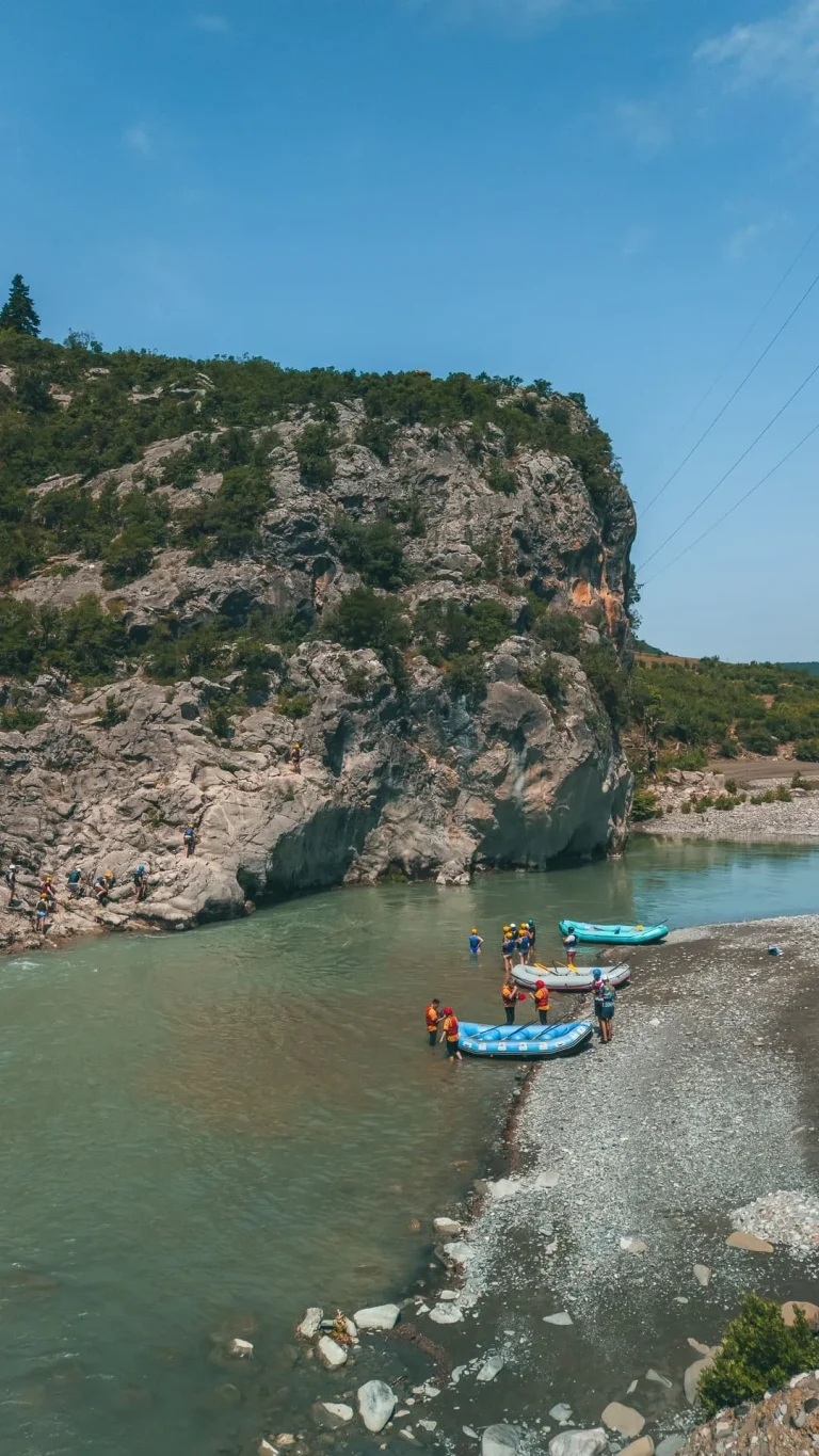 Wild Vjosa rafting photo
