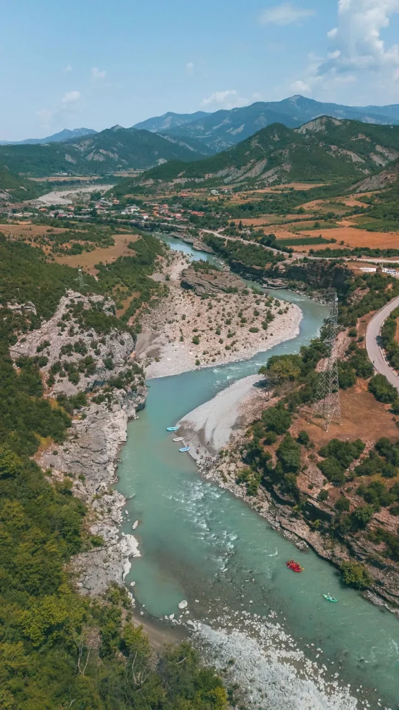 Wild Vjosa rafting photo
