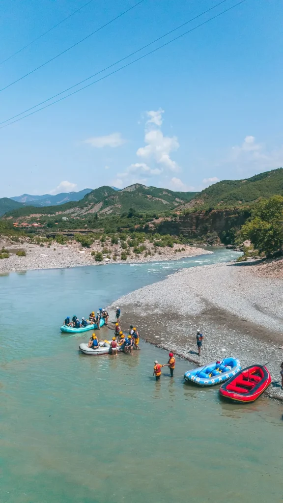 Wild Vjosa rafting photo