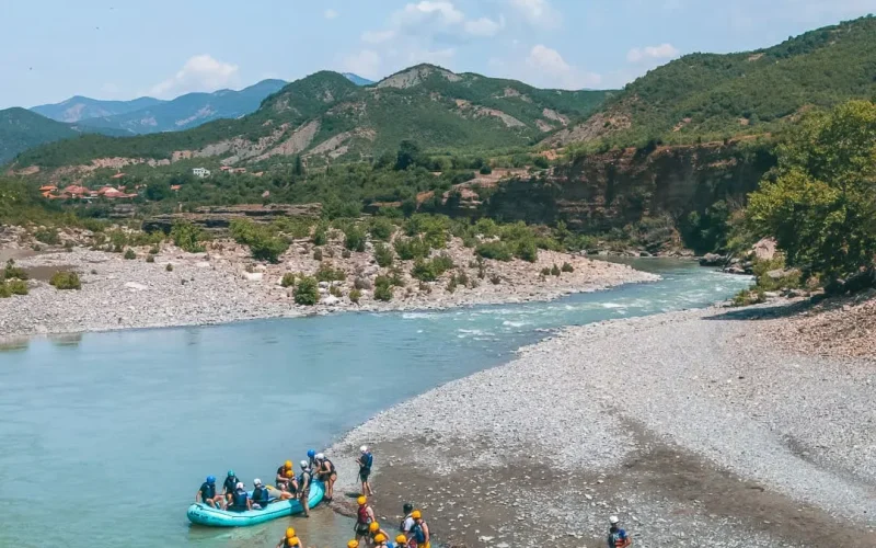 Wild Vjosa rafting photo
