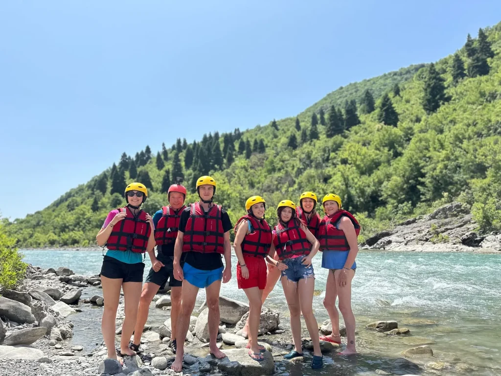 Wild Vjosa rafting photo