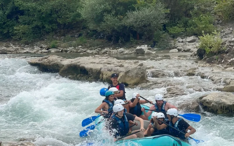 Wild Vjosa rafting photo